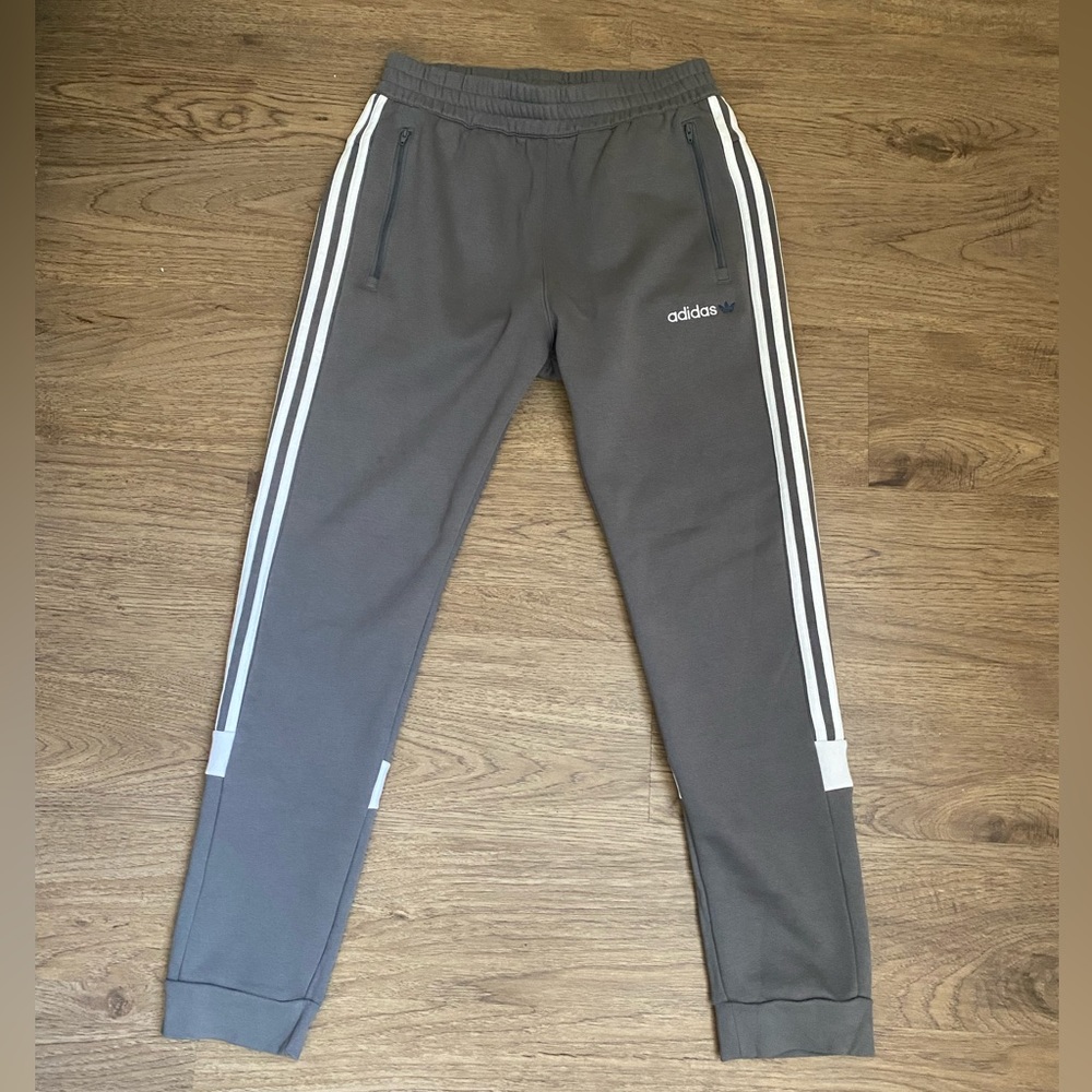 Adidas Originals Gray Sweatpants Mens Size M